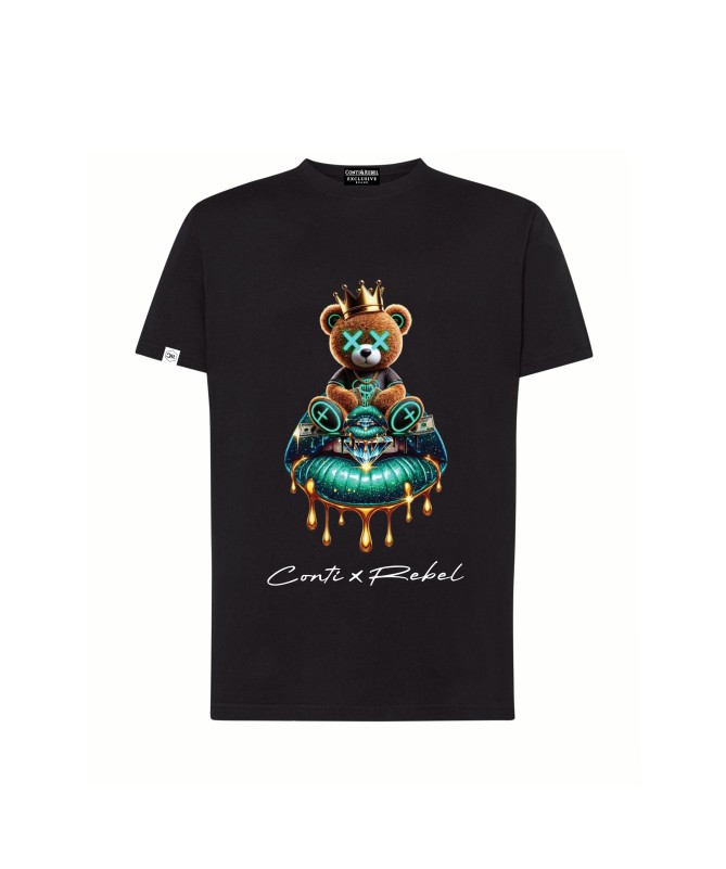 Camiseta Classic GR Bear Negra Camiseta Classic GR Bear Negra