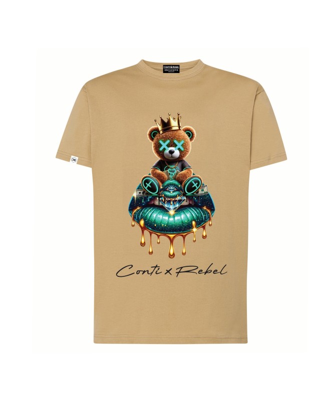 Camiseta Classic GR Bear Camel Camiseta Classic GR Bear Camel