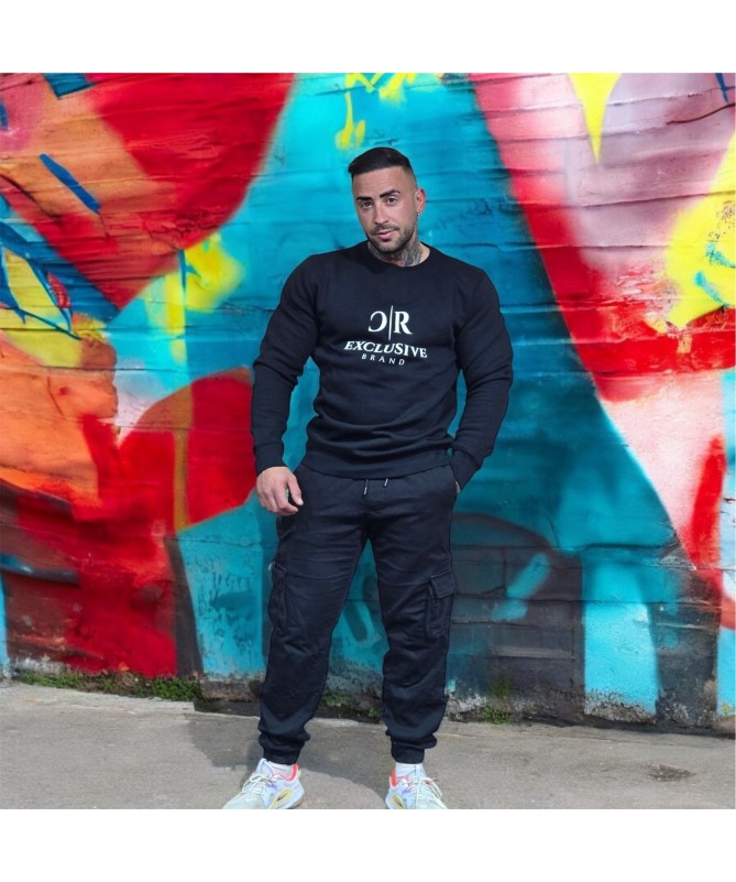 Sudadera Model R CR One Negra Sudadera Model R CR One Negra